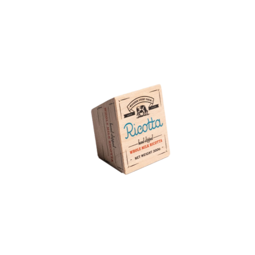 Wooden Story market ser ricotta