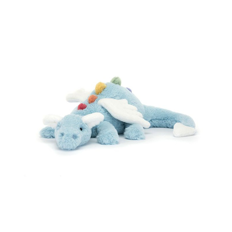 Jellycat smok błękitny 50cm