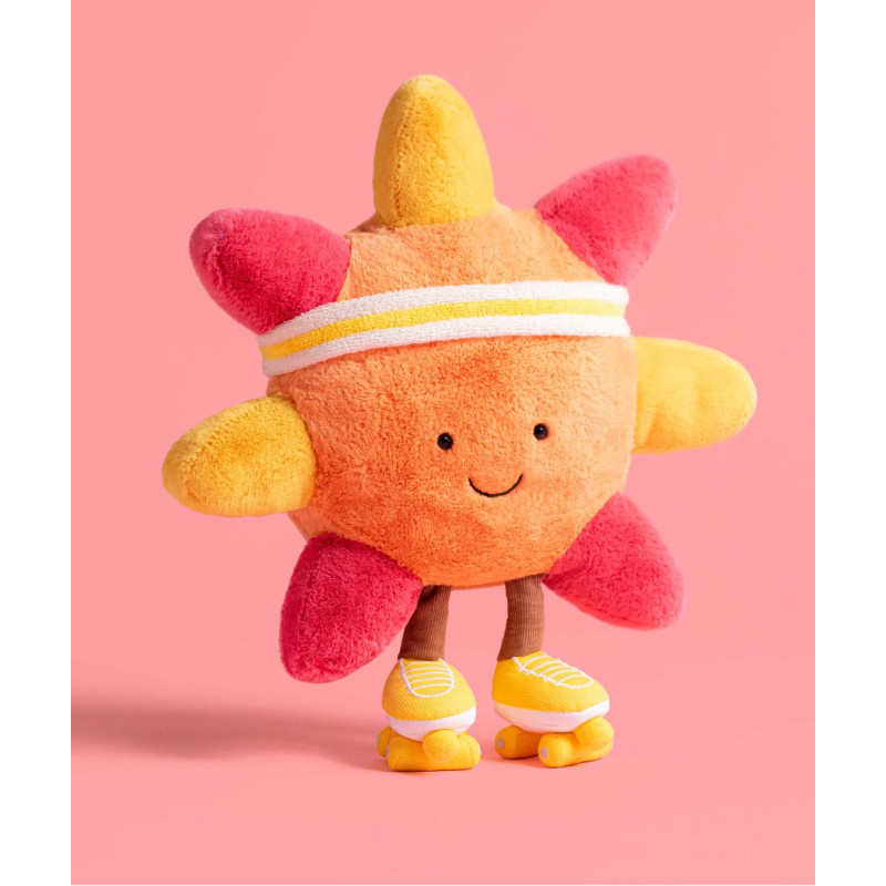 Jellycat słoneczko na wrotkach 30cm - obrazek 3