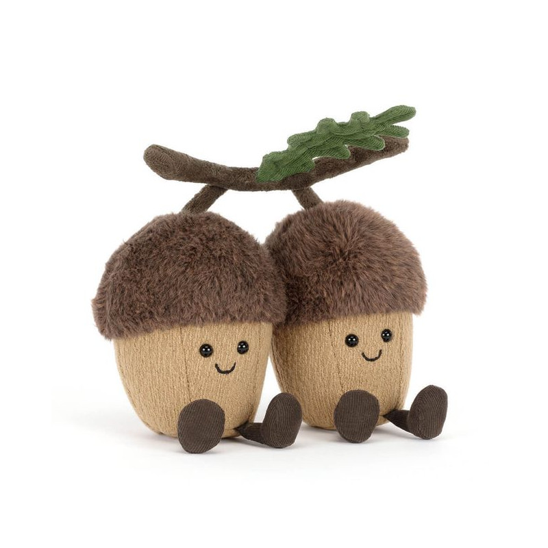 Jellycat zabawne żołędzie Ort & Tum 18cm