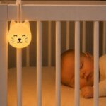 Rabbit&Friends lampka nocna silikonowa do zawieszenia kotek Momo